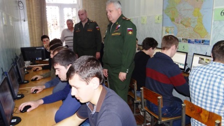 Выпускной экзамен во взводе №1