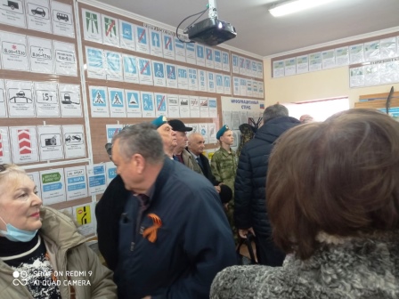 Автошколу посетила делегация Краевой общественной организации ветеранов