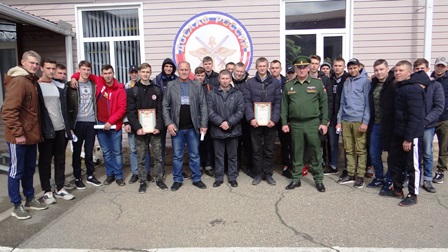 Внутришкольный квалификационный экзамен в учебном взводе № 02 категории «С»