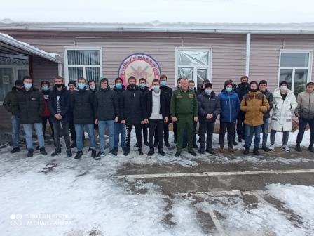 Внутришкольный экзамен в учебном взводе № 02 категории «С»