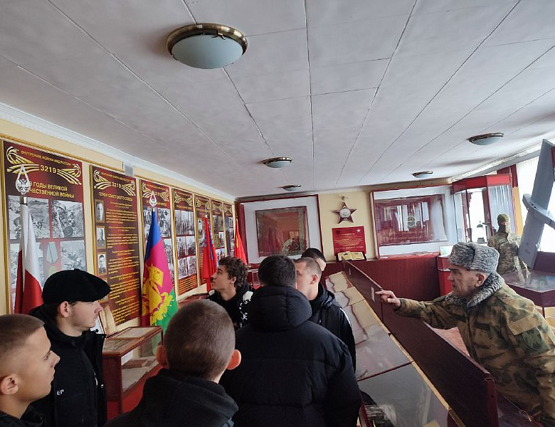 Экскурсия в музей боевой славы войсковой части 3219