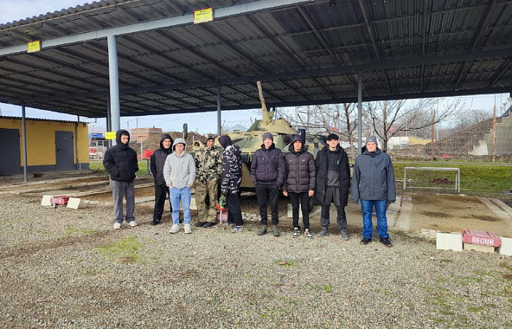 Экскурсия в музей боевой славы войсковой части 3219