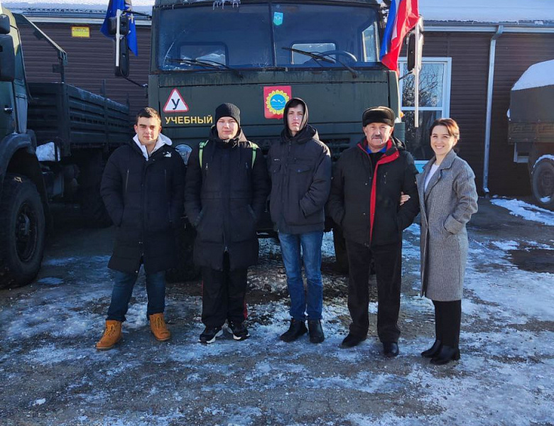 Автопробег посвященный 97-ой годовщине ДОСААФ России