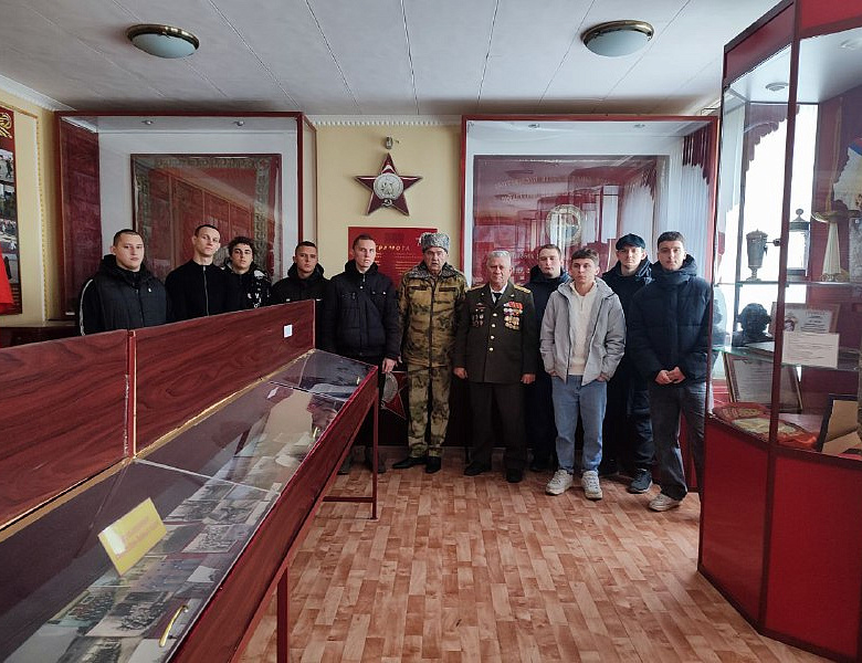 Экскурсия в музей боевой славы войсковой части 3219