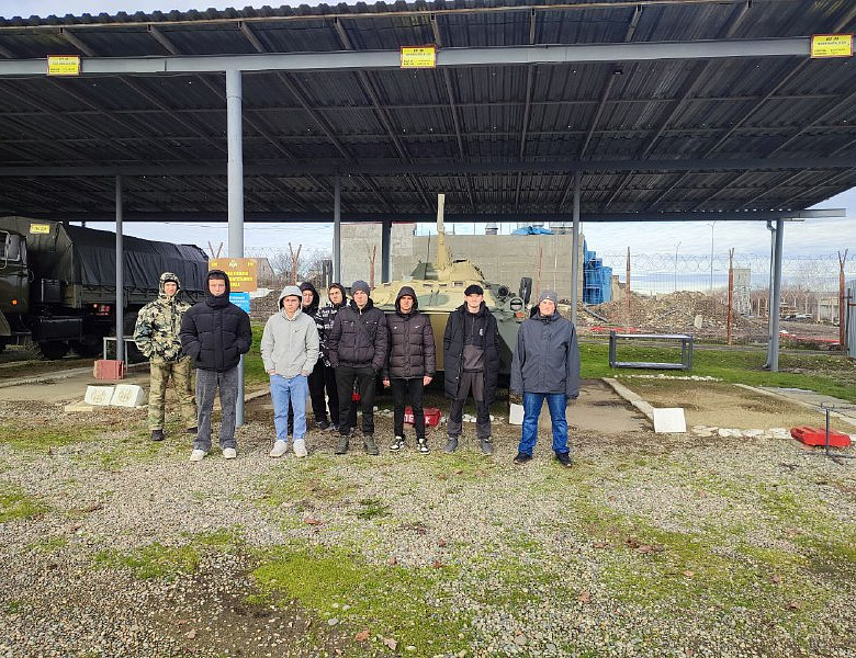 Экскурсия в музей боевой славы войсковой части 3219
