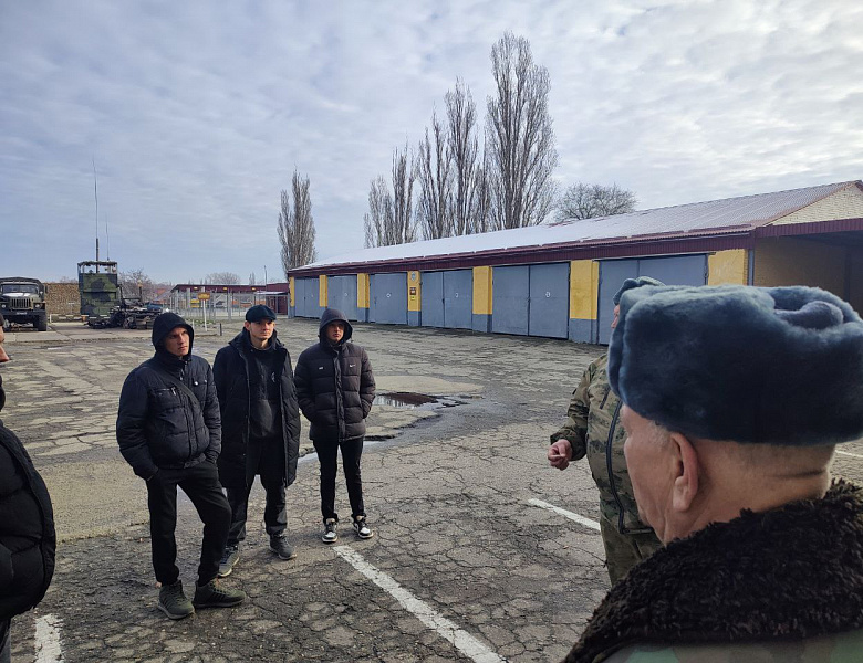 Экскурсия в музей боевой славы войсковой части 3219