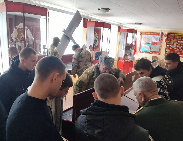 Экскурсия в музей боевой славы войсковой части 3219